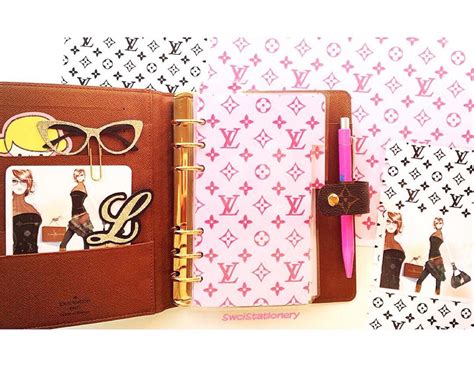 filofax refill louis vuitton mm|Louis Vuitton planner refill.